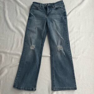 Celebrity Pink Kids Blue Distressed Jeans